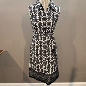 Liberty Circle Vintage print dress-see measurements for size!